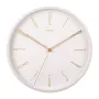 Karlsson Bell Numbers Metal Wall Clock Wanduhr KA5898WH