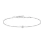 Ania Haie Sparkle Bezel Armband Silber B062-01H