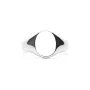 IX Studios Mini Oval Signet Ring 22 kt. Silber DMN0299 RH