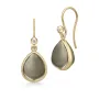 Julie Sandlau Paloma Earrings Smokey Ohrringe 18 kt. Silber Vergoldet HKS631GDSMCRCZ