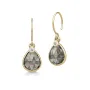 Julie Sandlau Leela Earrings Smokey Ohrringe 22 kt. Silber Vergoldet HKS750GDSMCRCZ
