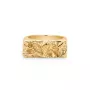 IX Studios Rustic Ring 22 kt. Silber Vergoldet DMN0321GD