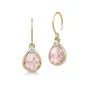Julie Sandlau Leela Earrings Dusty Rose Ohrringe 22 kt. Silber Vergoldet HKS750GDDSROCRCZ