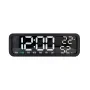 Karlsson Alarm Clock Madera Wecker KA6145BK