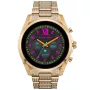 Michael Kors Gen 6 Bradshaw Smartwatch MKT5136 Uhr mit  Zifferblatt und einem Gehäuse von 44 mm im Durchmesser und einem Metallarmband in Gold