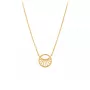 Pernille Corydon Small Daylight Halskette 18 kt. Silber Vergoldet n-472-gp