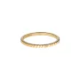Jane Kønig Small Reflection Blank Ring 18 kt. Silber Vergoldet SRR01-G-AW2000