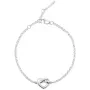 Jane Kønig Tied Heart Bracelet Armband 18 kt. Silber THB-AW25-S