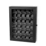 Ditur Premium Uhrenbox 30 Uhren Schwarz Holz 0000253
