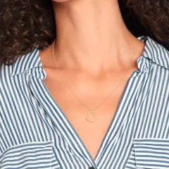 Tommy Hilfiger Minimal Heart Halskette 22 kt. Rostfreier Sta