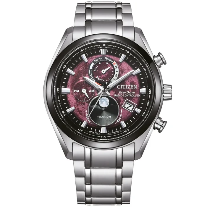 Citizen Tsuki-Yomi Eco-Drive Moonphase BY1018-80X - Ditur