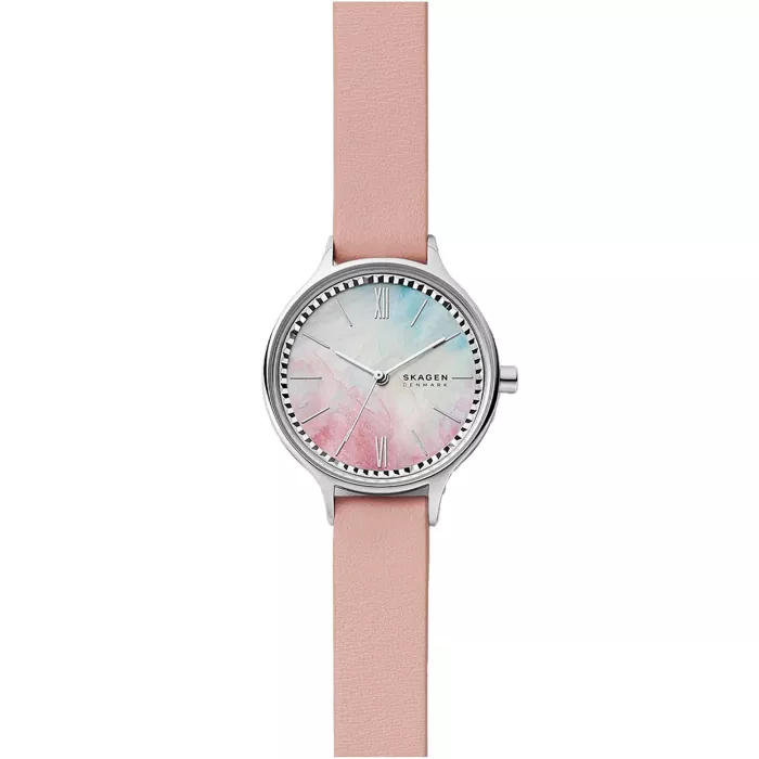 Stainless Steel Skagen Anita Leder Best Skw2773 Discount