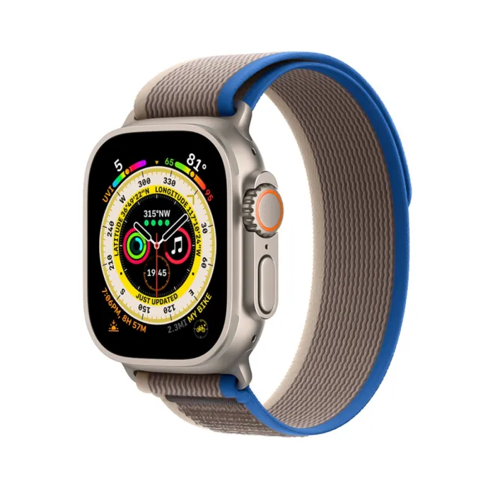 Apple Watch Ultra 49MM GPS + Cellular Blue/Gray S/M MNHL3 -
