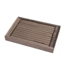 Blanca Schmuck Tablett Braun 0000329