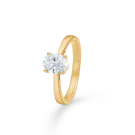 Diamond Dream Oval Solitaire Ring Gold 1,00 ct. 01-541005