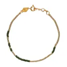 ANNI LU Asym Army Armband Vergolded Messing 1012