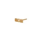 STINE A Jewelry Wow Mom Ohrring Single Silber Vergoldet 1259-02-S
