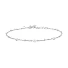 Ania Haie Disc Station Armband Silber B063-01H