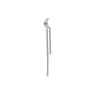 STINE A Jewelry Petit Bella Moon Ohrring Single Silber 1415-00-S