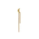 STINE A Jewelry Petit Bella Moon Ohrring Single Silber Vergoldet 1415-02-S
