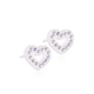 Blomdahl Brilliance Heart Ohrringe Kunststoff 15-01121-26