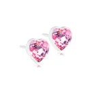 Blomdahl Heart Ohrringe Kunststoff 15-0121-24