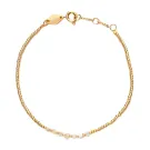 ANNI LU Bead & Gem Armband Vergolded Messing 180-01-16