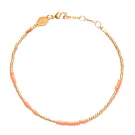 ANNI LU Asym Peach Armband Vergolded Messing 201-10-69