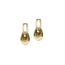 ANNI LU Golden Pebble Ohrringe Vergolded Messing 241-30-86
