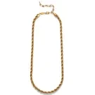 ANNI LU Golden Rope Halskette Vergolded Messing 252-20-31