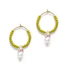 ANNI LU Cosmic Cactus Hoop Pale Ohrringe Vergolded Messing 252-30-41