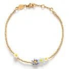 ANNI LU Bluebell Bloom Armband Vergolded Messing 261-10-05