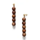 ANNI LU Woody Ohrringe Holz 262-30-63