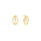 Calvin Klein Edgy Pearls Ohrringe Rostfreier Stahl 35000562