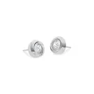 Calvin Klein Twisted Bezel Solitaire Ohrringe Rostfreier Stahl 35000771