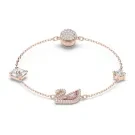 Swarovski Swan Armband Metall rosévergoldet 5485876