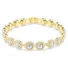 Swarovski Una Angelic Tennis Armband Metall vergoldet 5505469