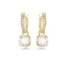 Swarovski Stilla Drop Ohrringe Metall vergoldet 5638802