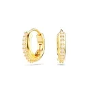Swarovski Matrix Hoop Ohrringe Metall vergoldet 5697228