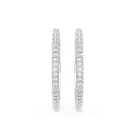 Swarovski Dextera Ohrringe Metall rhodiniert 5754156