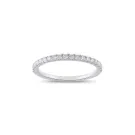 Alier Studio Astra Diamond Half Eternity Ring Weißgold 0,32 ct. AS002