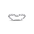Alier Studio Elara Diamond Twist Ring Weißgold 0,391 ct. AS004