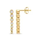 Alier Studio Aria Diamond Drop Ohrringe Gold 0,50 ct. AS011