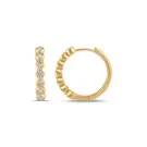 Alier Studio Alma Diamond Hoops Ohrringe Gold 0,50 ct. AS016