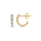 Alier Studio Elara Diamond Hoop Ohrringe Gold 0,992 ct. AS019