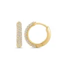 Alier Studio Noa Diamond Hoop Ohrringe Gold 0,38 ct. AS026