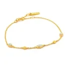 Ania Haie Mineral Glow Armband Silber Vergoldet B014-02G