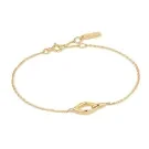 Ania Haie Making Waves Armband Silber Vergoldet B044-01G