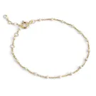 Enamel Lola Daisy Armband Silber Vergoldet B66G_2-2