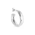 Jane Kønig Big Bruised Heart Ohrring Single Silber BBHH-SS23-S